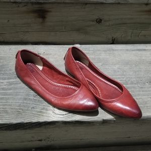 Frye Regina ballerina flats size 8